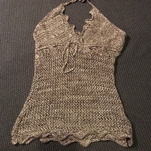 Knitted Halter Top